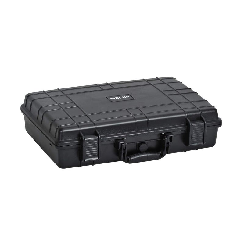 MEIJIA Portable IP67 Waterproof Protective Case,Hard Camera Case, Laptop Case,Customized Fit Foam Inserted, Elegant Black,Fit For Camera, Equipments, Lens,Drones (19.78"X13.93"X4.68") - Image 1